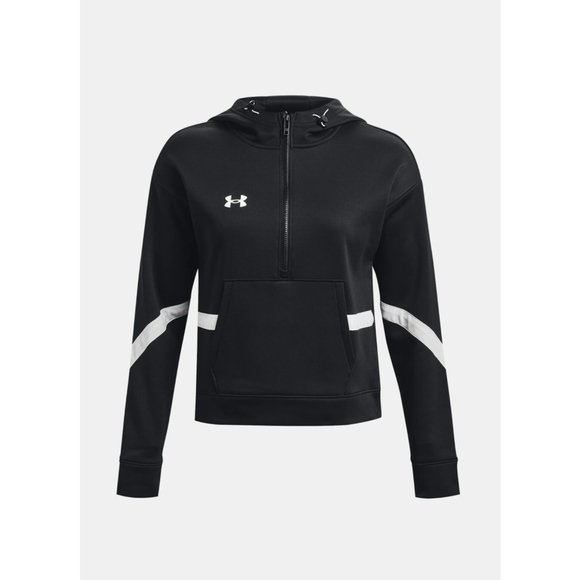 Under Armour Women’s Black/White UA Storm Armour Fleece Hoodie - Picture 4 of 5